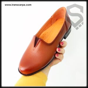 کفش چرم زنانه مدل مینستر iranscarpa.com (8)-min