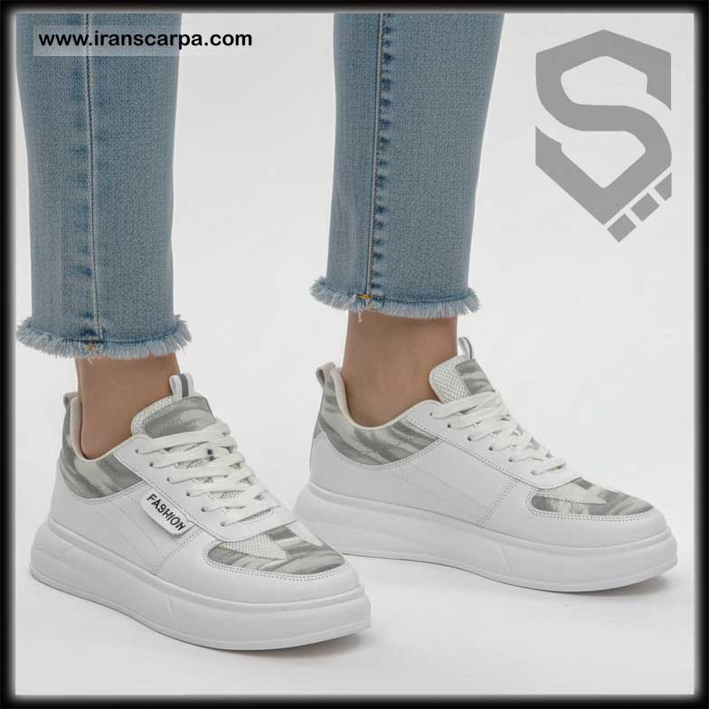 ژزوفین سفید کفش اسپرت زنانه-min کفش اسپرت زنانه مدل ژزوفین