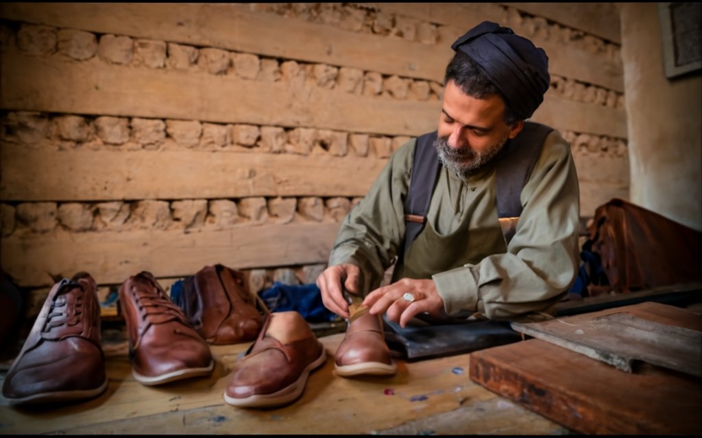 کفش چرم - تبریز قدیم