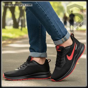 نایک مشکی قرمز مدل سلتیک مردانه
