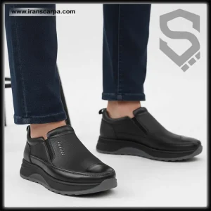 کفش چرم مردانه مدل تورین