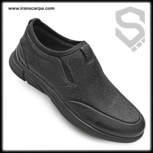 کفش چرم جورابی