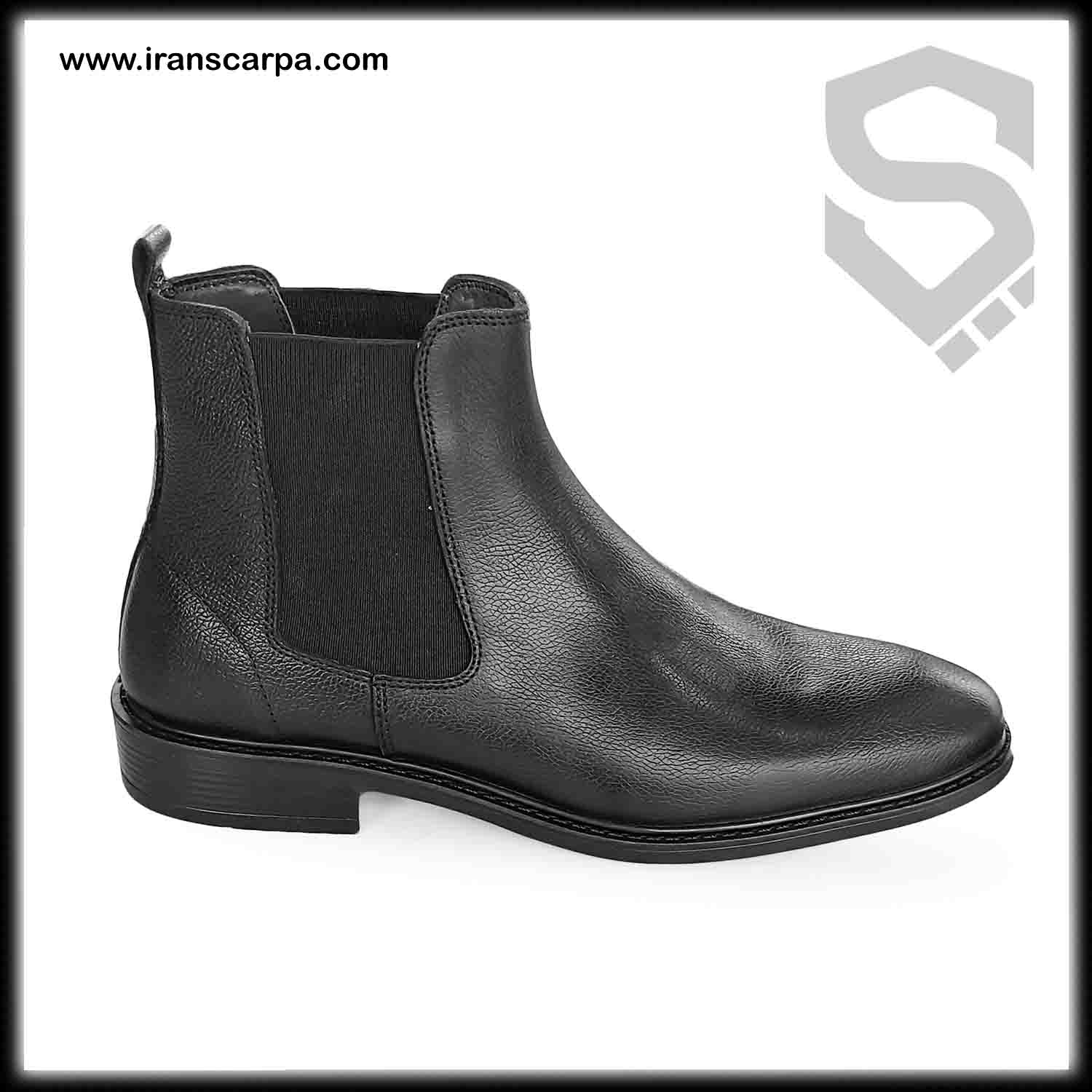 نیم بوت چرم مردانه مدل توکای چلسی iranscarpa.com - min (1) نیمبوت مردانه چلسی مدل توکای