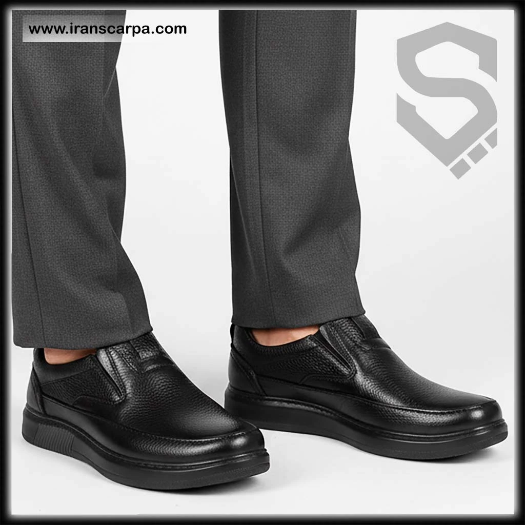 atrino-biband-bozorgpa کفش سایز بزرگ بدون بند راحت